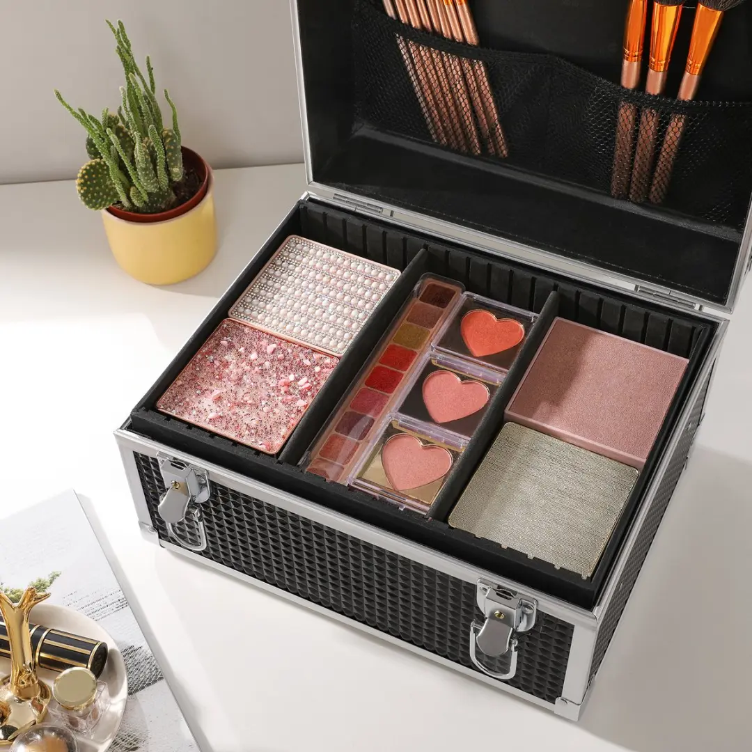 Songmics JBC328B01 Make-up Koffer - 1 Lade - Zwart