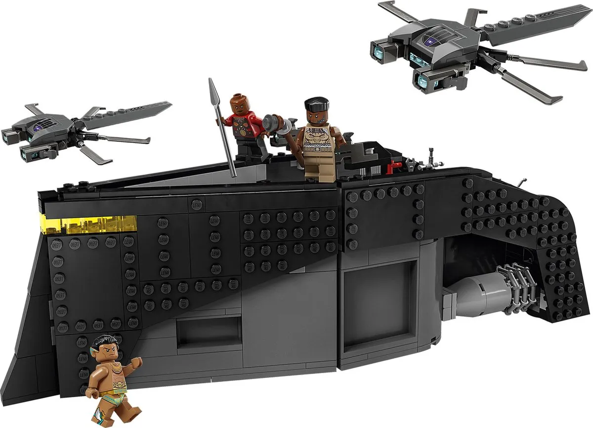 LEGO Black Panther Oorlog Op Het Water 76214 - 516 Stukken - afbeelding 3 van 6