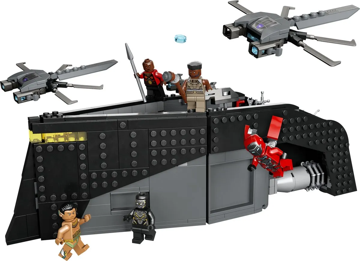 LEGO Black Panther Oorlog Op Het Water 76214 - 516 Stukken - afbeelding 2 van 6