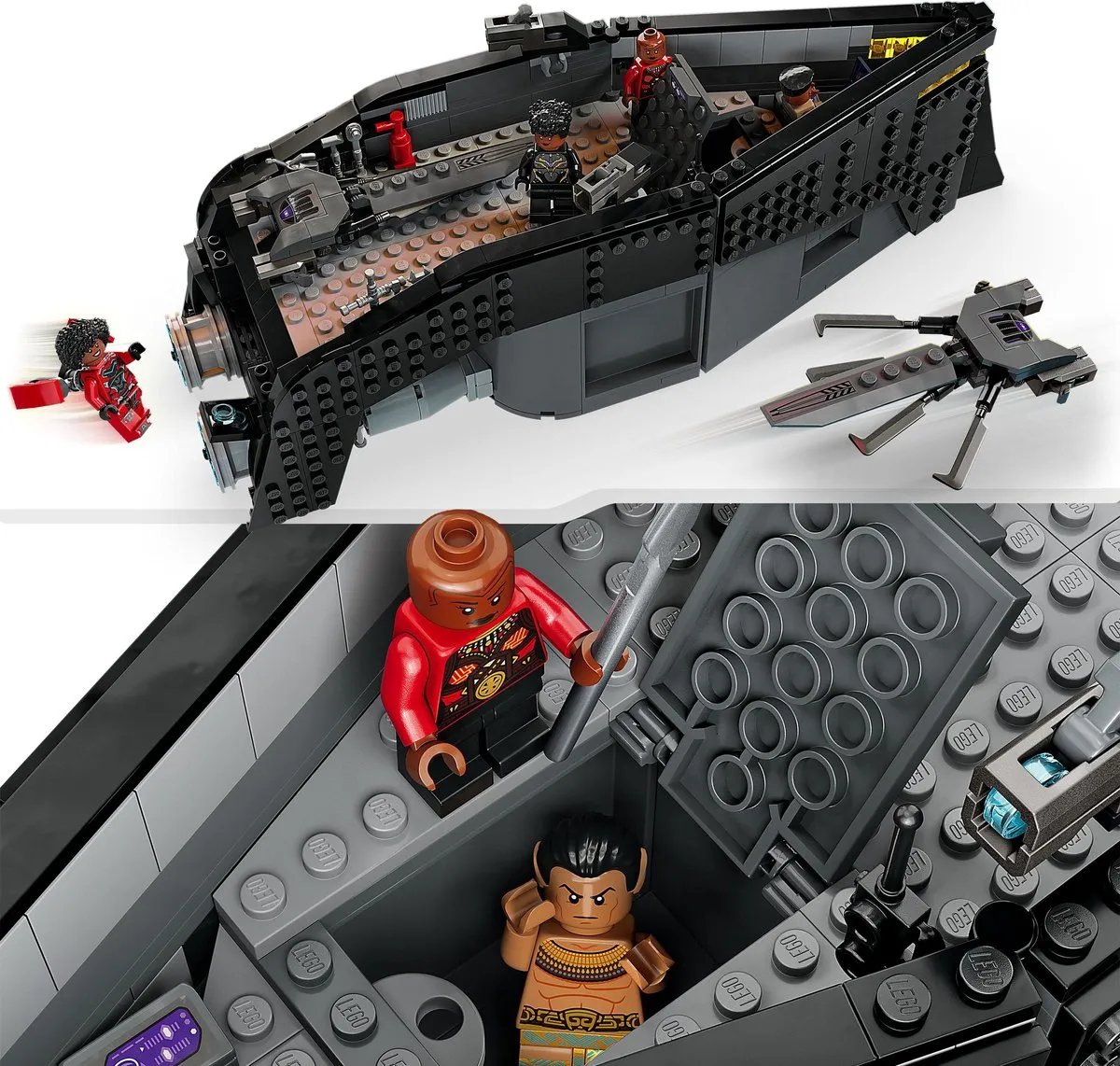 LEGO Black Panther Oorlog Op Het Water 76214 - 516 Stukken - afbeelding 5 van 6