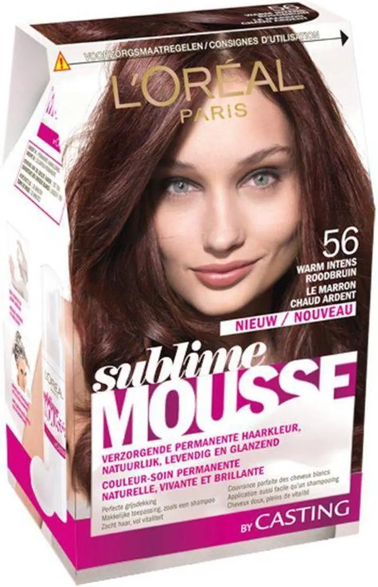 L'Oréal Paris Sublime Mousse Warm Intens Roodbruin 56