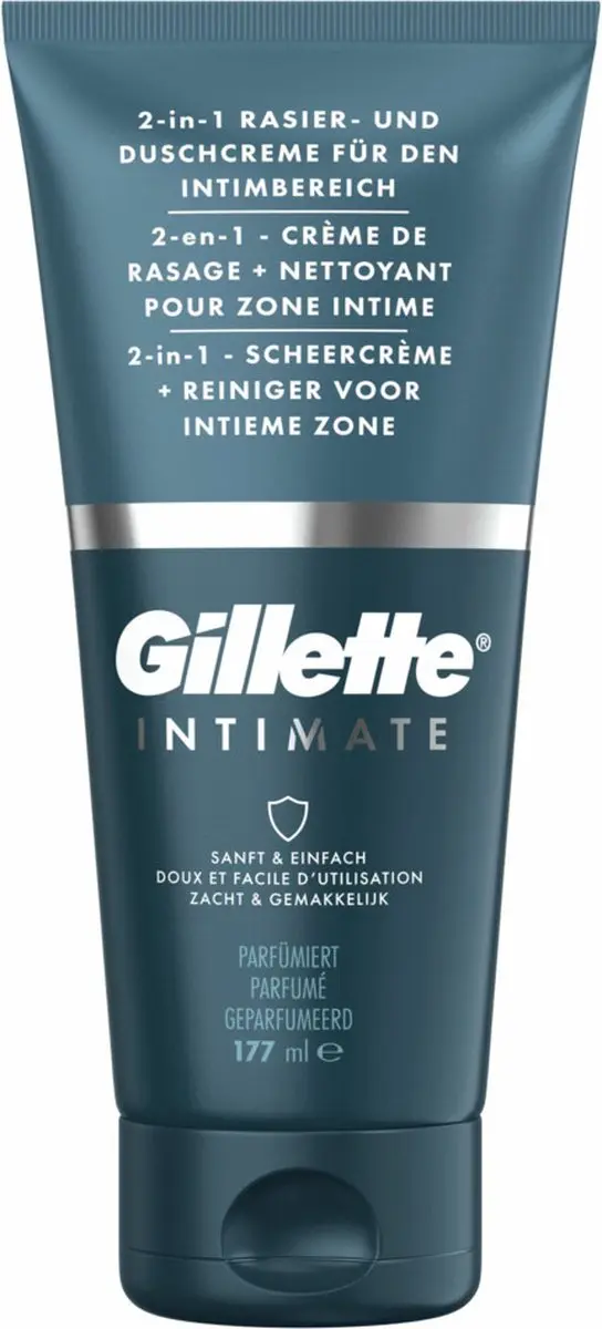 Gillette Intimate 2-in-1 Scheercrème & Reiniger
