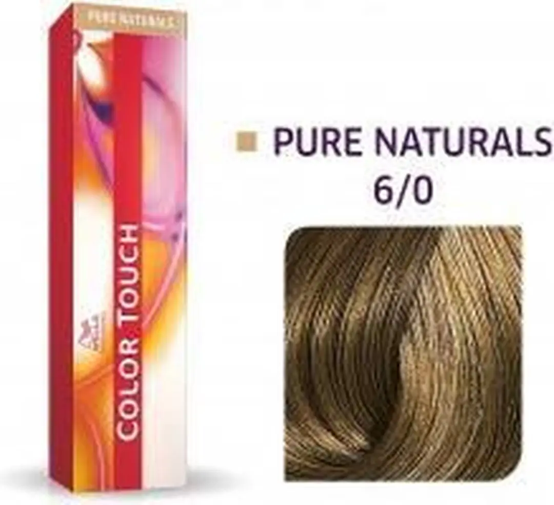 Wella Color Touch Pure Naturals 6/0 Blond - 60ml