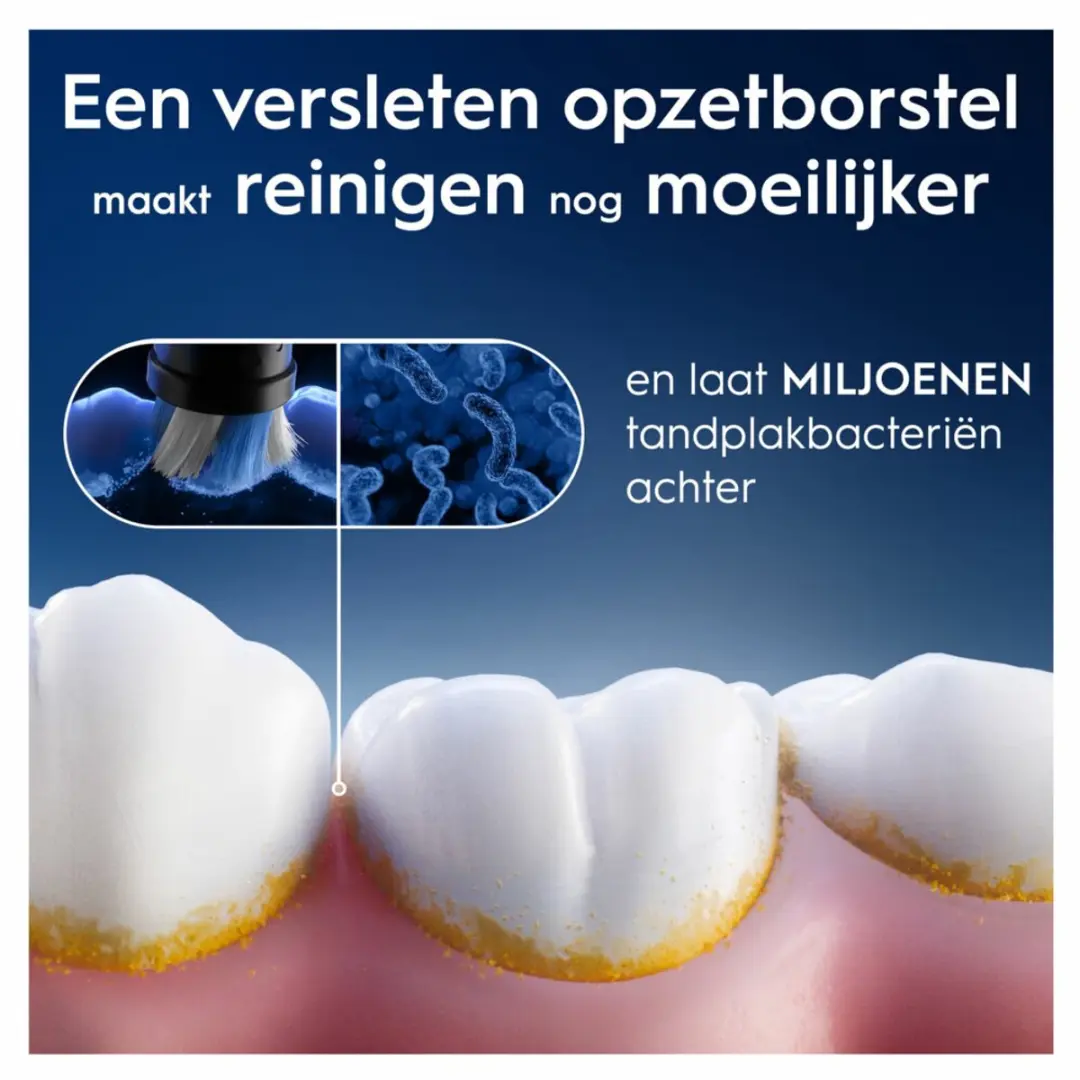 Oral-B iO Ultimate Clean Opzetborstels Wit - 36 Stuks