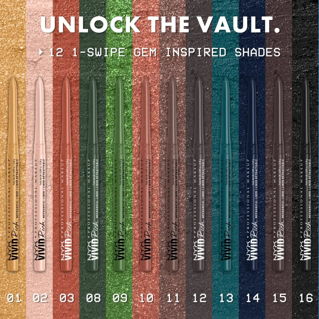 NYX Professional Makeup Vivid Rich Mechanical Pencil - Groen