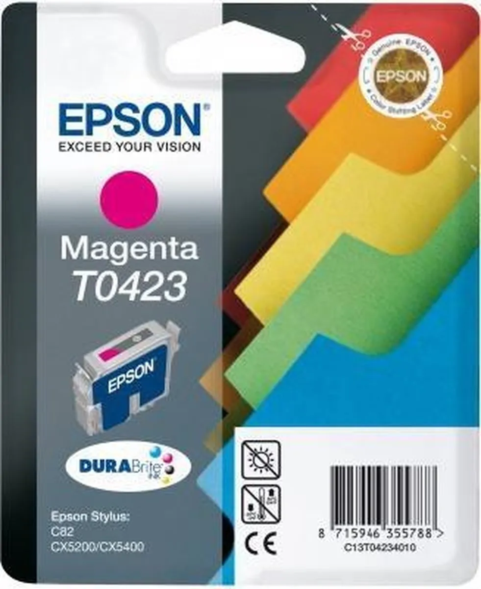 Epson T0423 Magenta Inktcartridge - 16ml