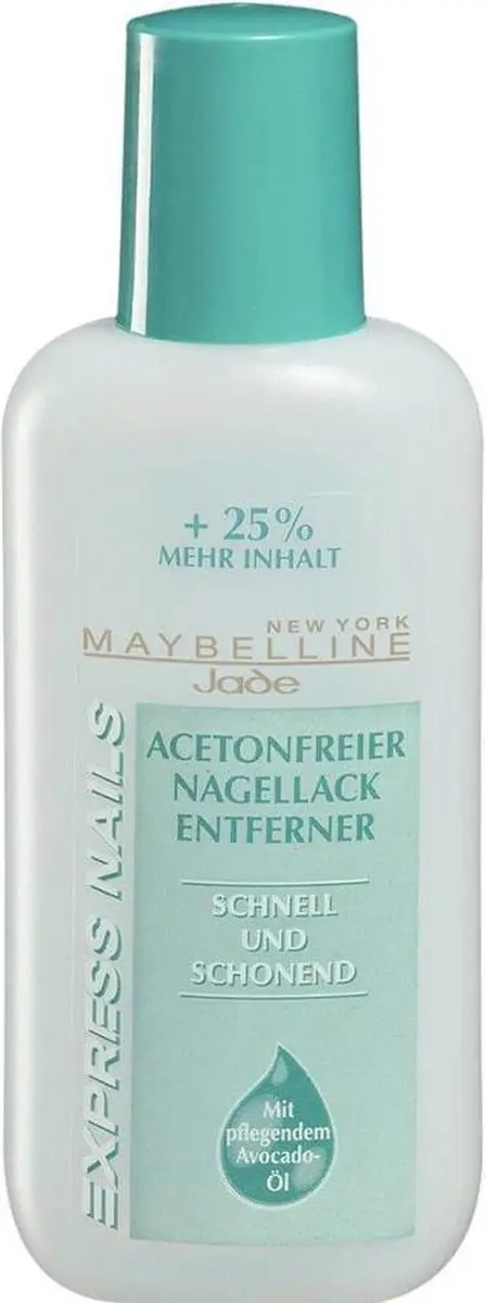 Maybelline Acetonvrije Nagellakremover 125ml