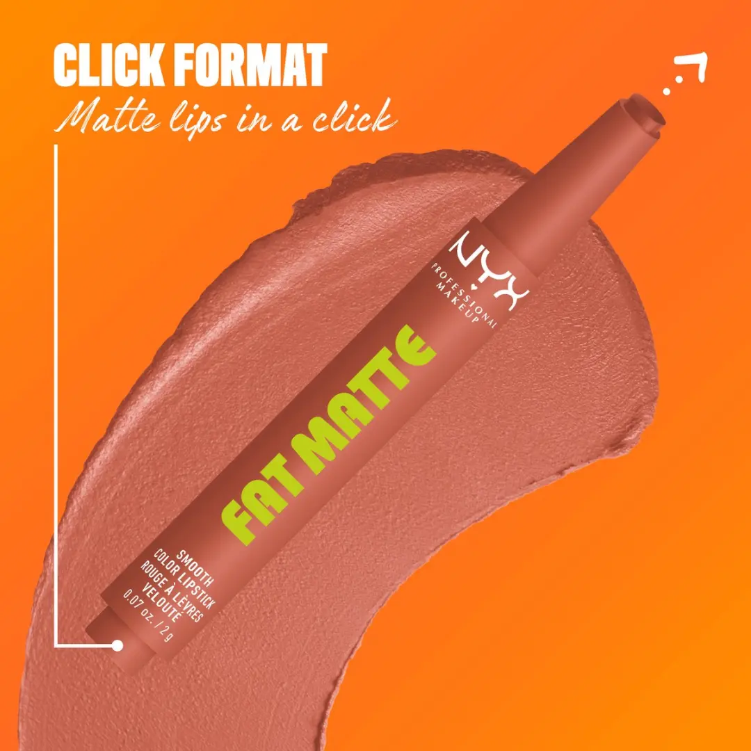 NYX Professional Makeup Fat Matte Lipstick Cozy Whipped - 3.5g
