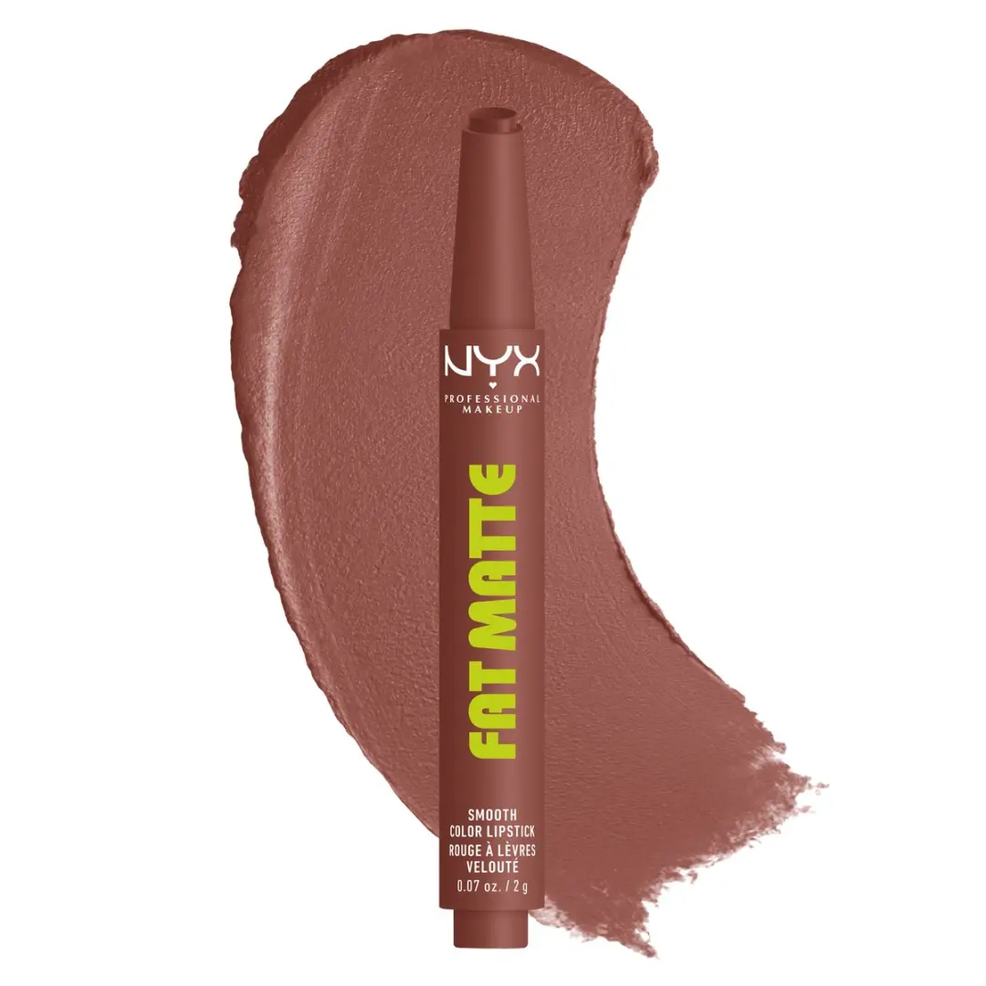 NYX Professional Makeup Fat Matte Lipstick Toasty Taupe - 3.5ml