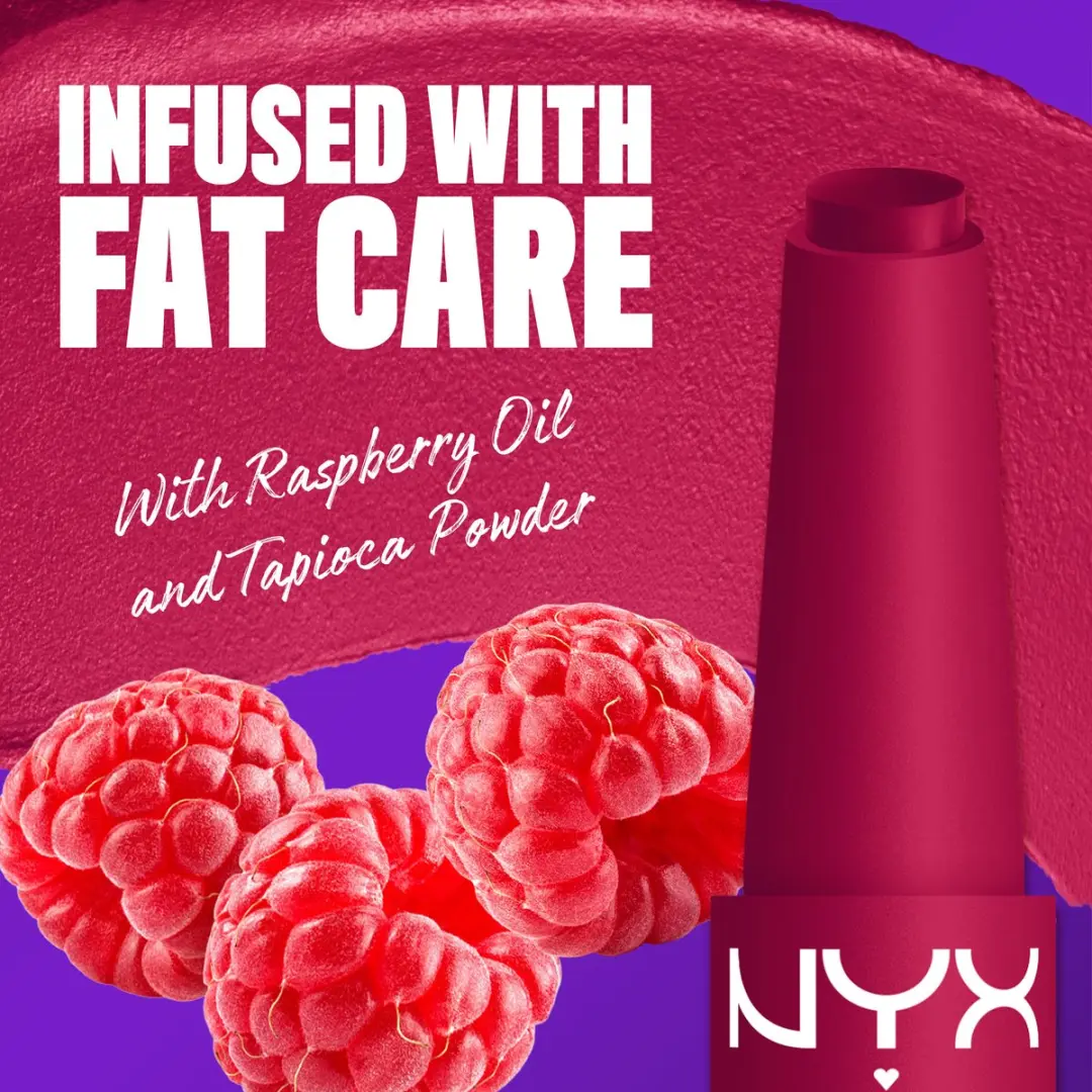 NYX Professional Makeup Fat Matte Lipstick Hibiscus Hug - 3.5ml