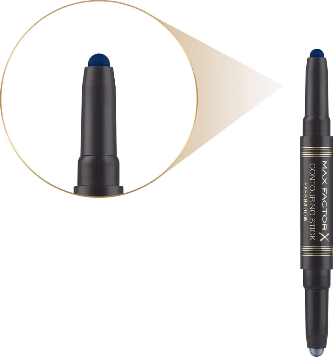 Max Factor Contouring Oogschaduw Stick - Silver Storm/Midnight Blue