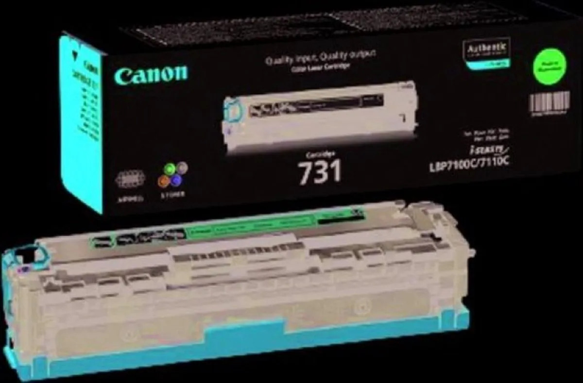 Canon 731BK Tonercartridge - 1400 Pagina's - Zwart