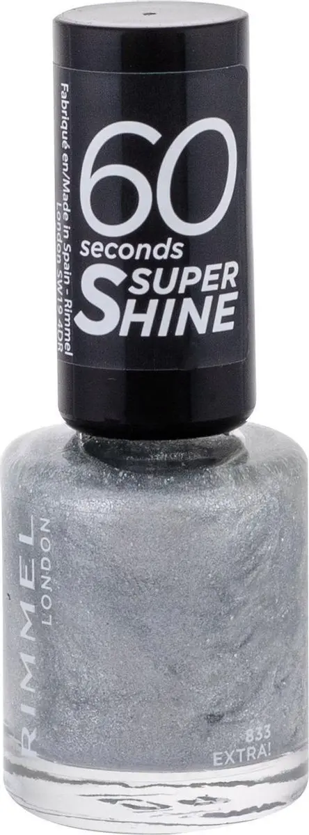Rimmel London 60 Seconds Glitter Silver 8ml