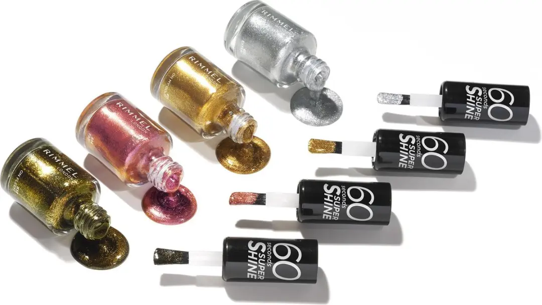 Rimmel London 60 Seconds Glitter Silver 8ml