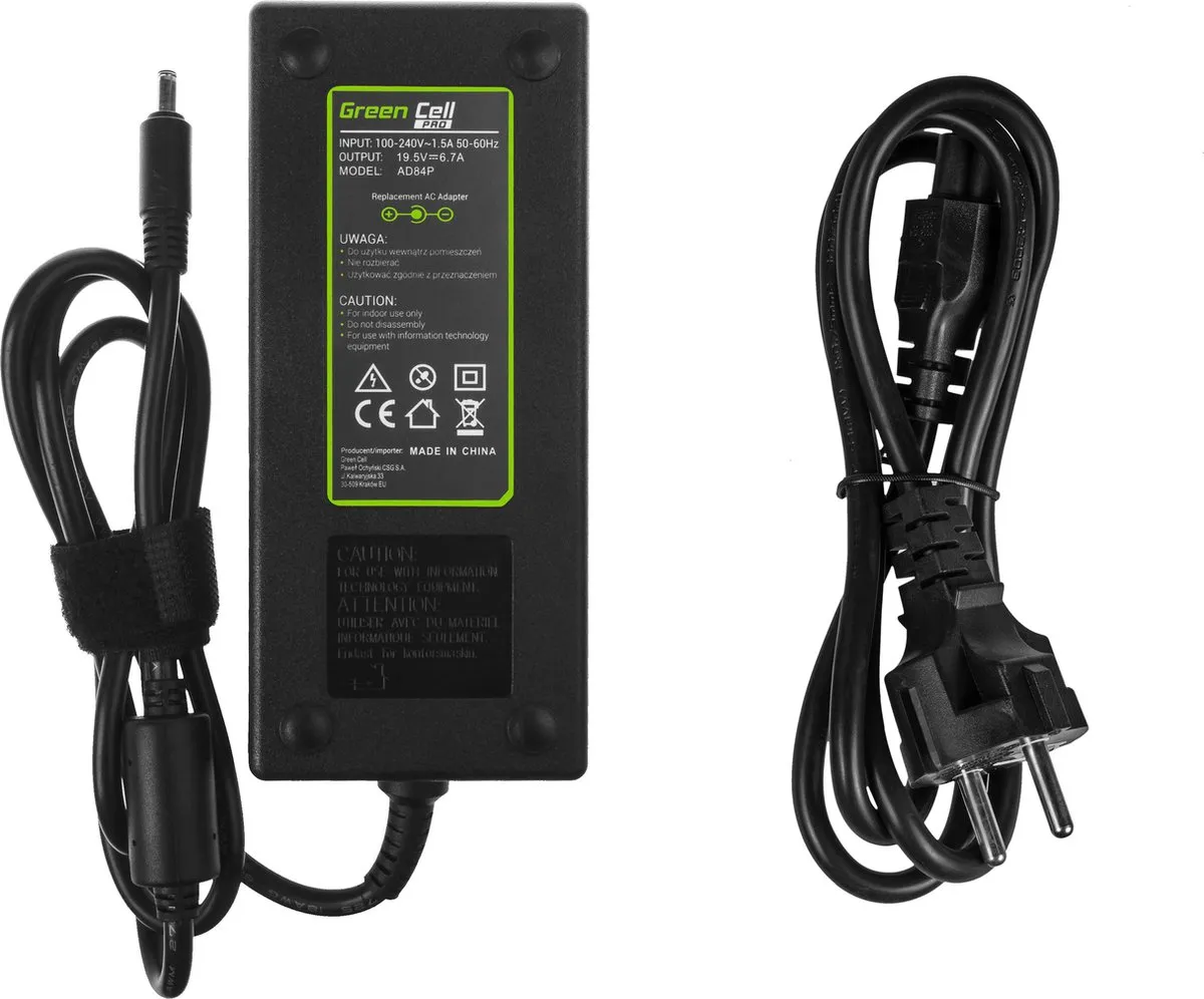 Dell Green Cell AD84P Voedingsadapter 130W - Boot