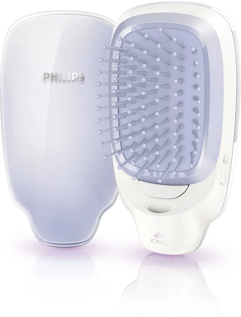 Philips EasyShine HP4585/05 Haarkam Lavendel/Wit
