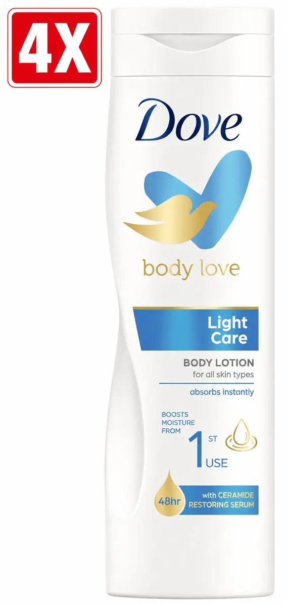 Dove Body Love Lotion Light Care 1600ml