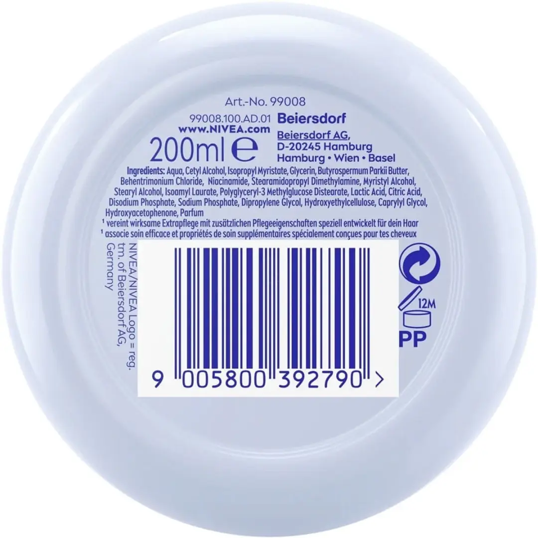 NIVEA Niacinamide Length Wonder Haarmasker 200ml
