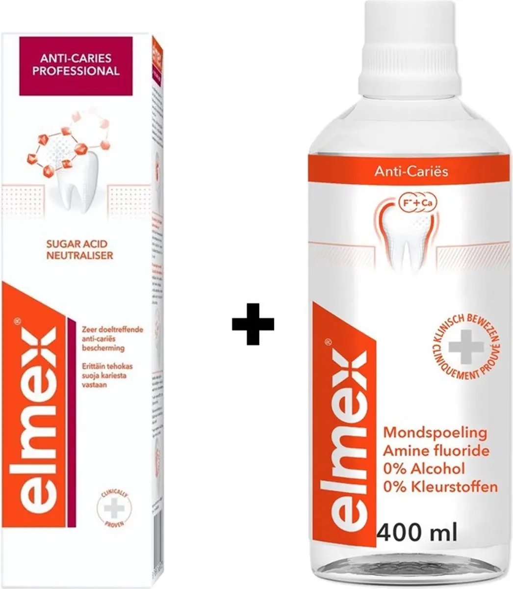 Elmex Anti-Cariës Tandpasta & Mondspoeling