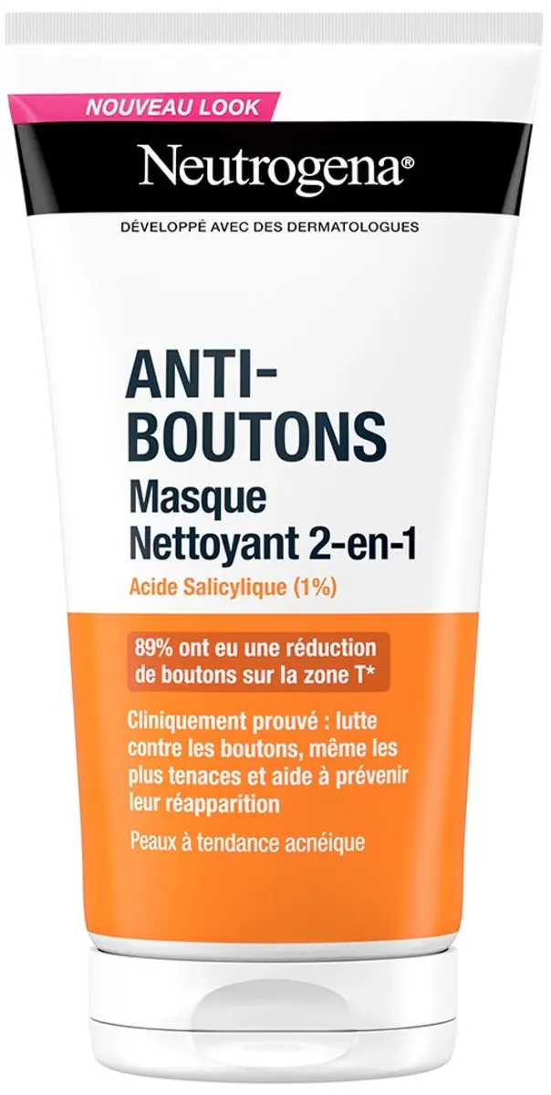 Neutrogena Anti-Blemish 2-in-1 Reiniger & Masker 150ml