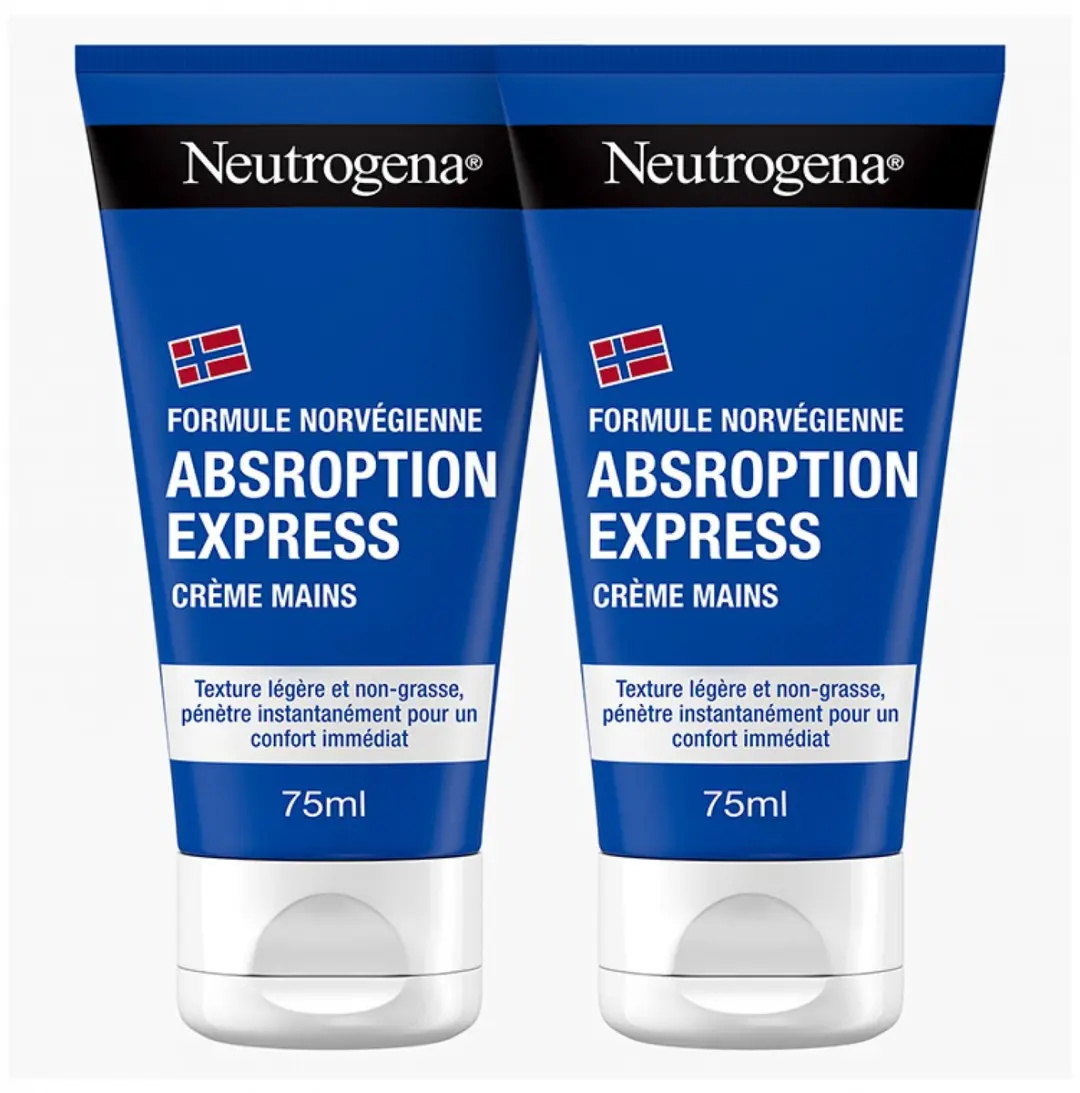 Neutrogena Express Absorption Handcrème - 2x75ml