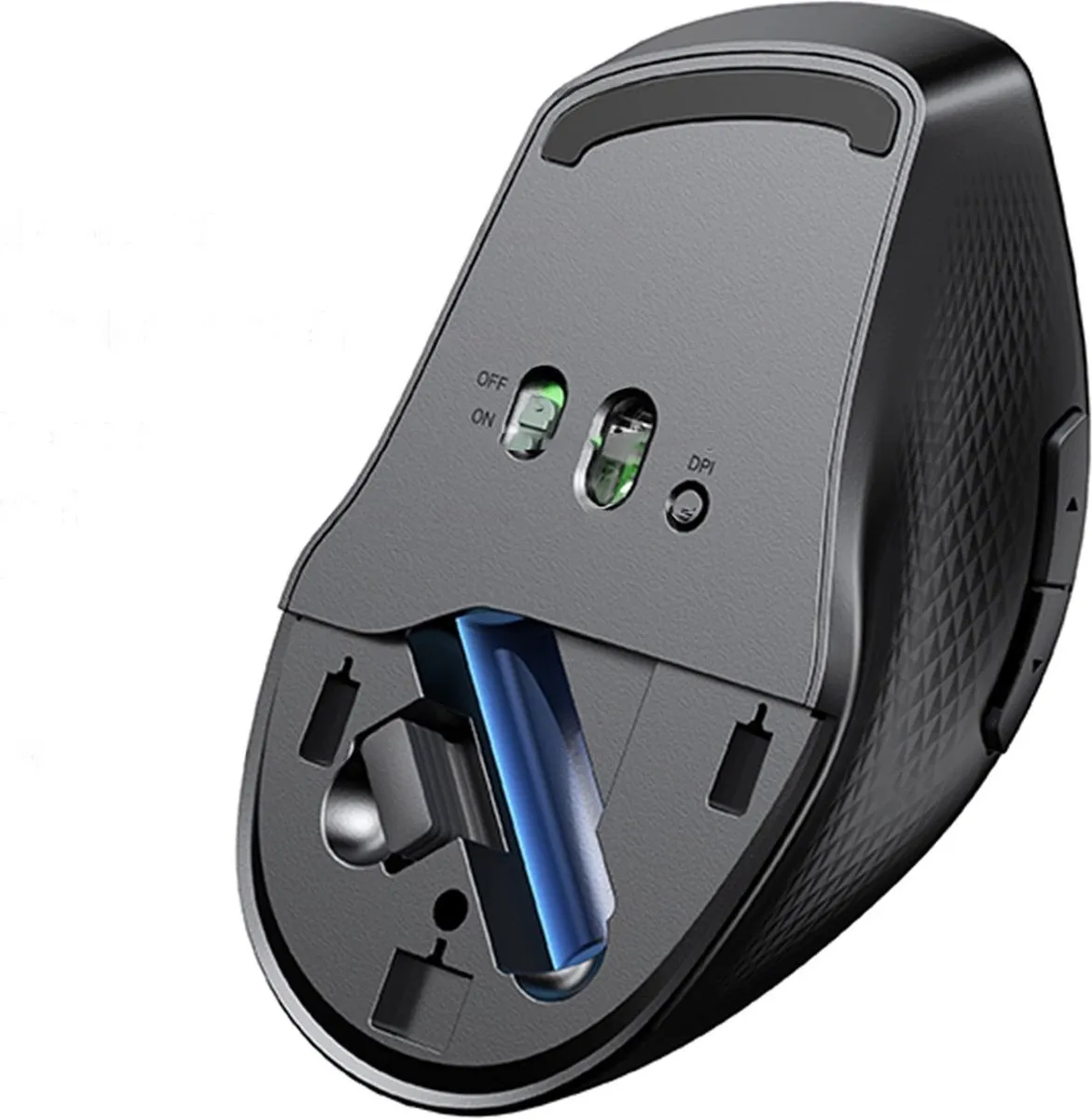 Ugreen MU101 Draadloze Muis - Bluetooth 2,4 GHz - Blauw