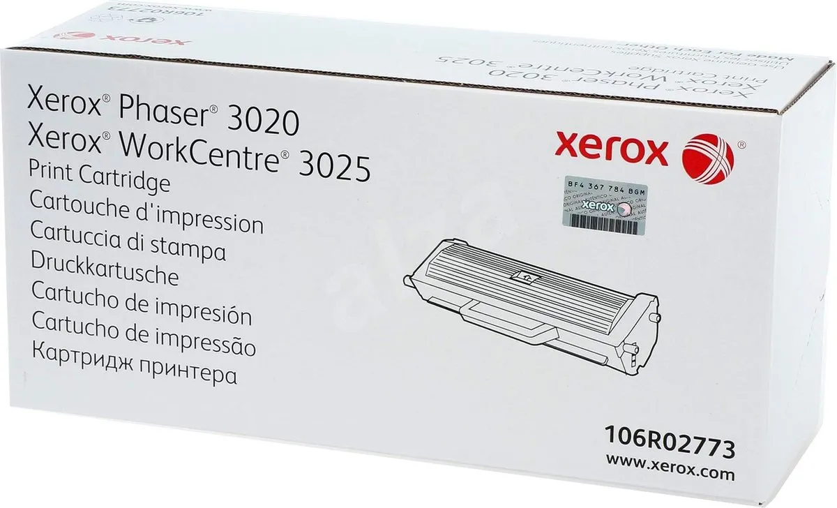 Xerox 106R02773 Tonercartridge - Zwart