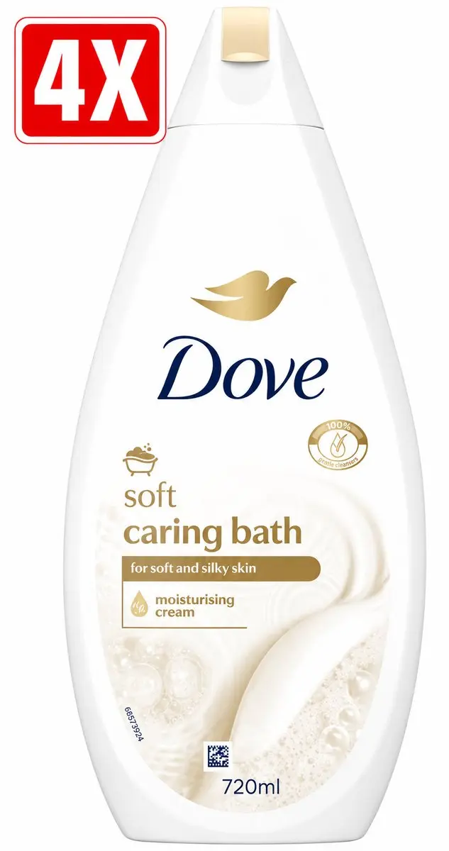 Dove Soft Caring Bath Douchegel 2880ml