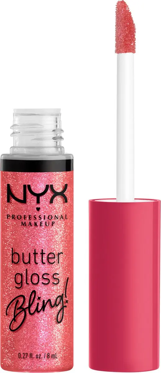NYX Butter Gloss She Got Money Lipgloss - 8ml - Roze