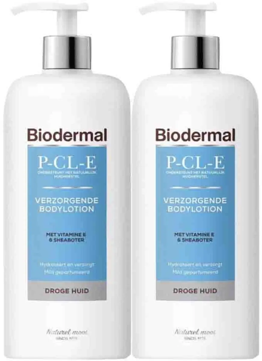 Biodermal P-CL-E Verzorgende Bodylotion 400ml - 2 Stuks
