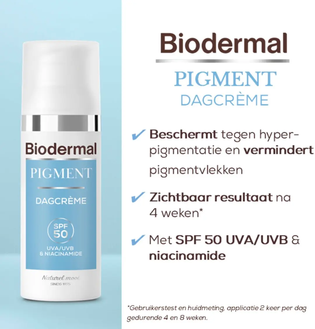 Biodermal Pigment Dagcrème 2x50ml
