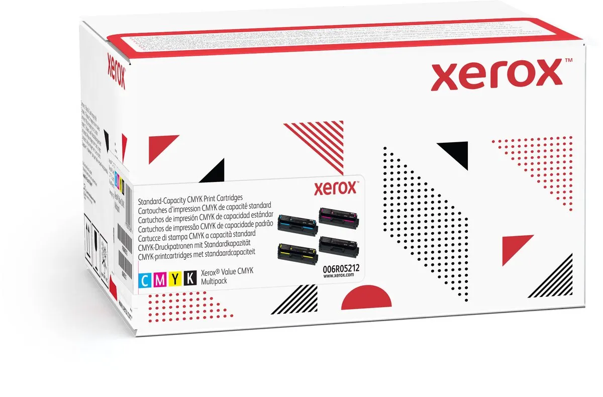 Xerox Voordeelverpakking CMYK Inktcartridges 006R05212 - 1500 Pagina's