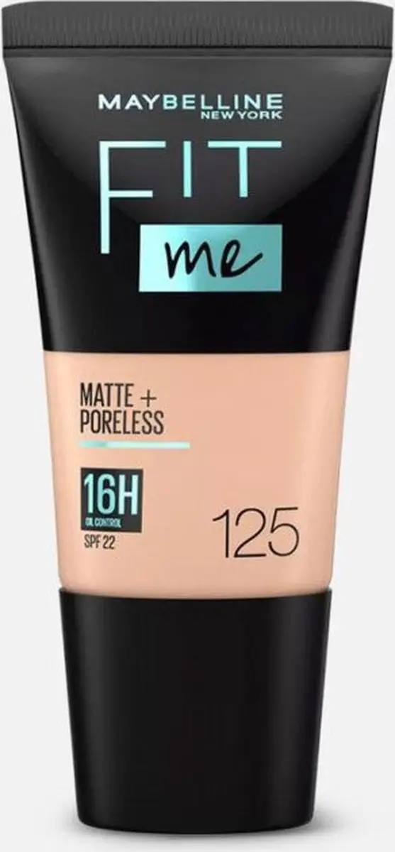 Maybelline Fit Me Matte + Poreless Foundation 125