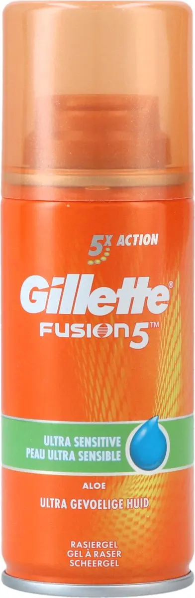 Gillette Shave Gel Preps Ultra Gevoelige Huid 75ml
