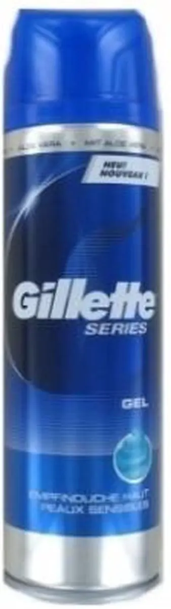 Gillette Series Sensitive Scheergel 200ml - Aloe Vera