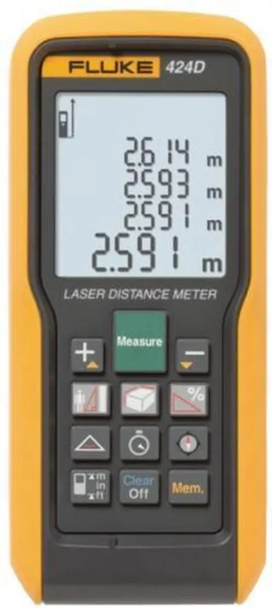 Fluke 424D Laserafstandsmeter - Statiefadapter 6.3mm