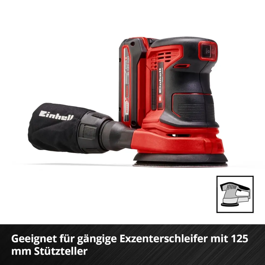 Einhell Schuurgaas Ø125mm K80 - Aluminiumoxide - afbeelding 6 van 6
