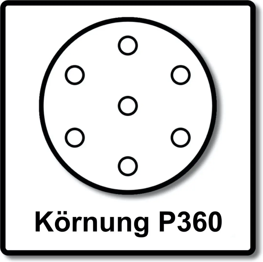 Festool STF D150/48 Slijpschijven Granaat P360 150mm - 200 Stuks