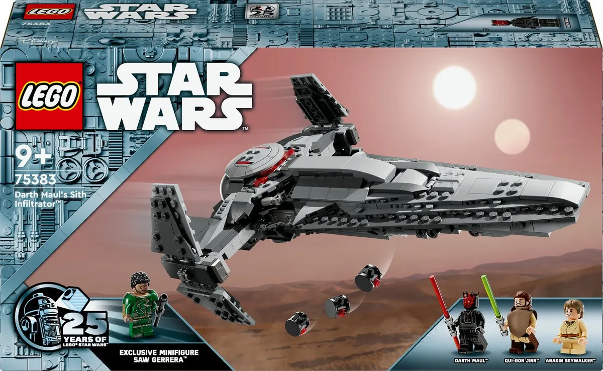 LEGO Star Wars Darth Mauls Sith Infiltrator 75383