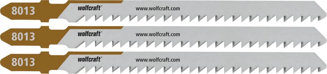 Wolfcraft Decoupeerzaagbladen HCS T-schacht 65mm