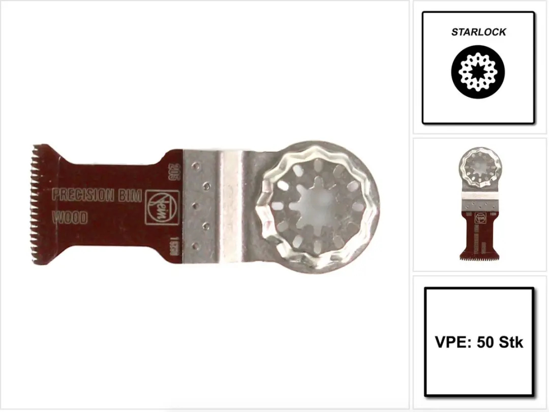 Fein Starlock E-Cut Precision BIM-zaagblad 50x35mm VE=50