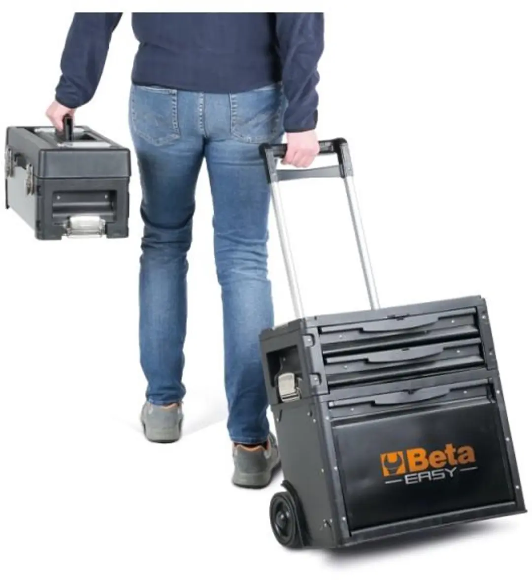Beta C43 Trolley - 3 Afneembare Modules - Zwart