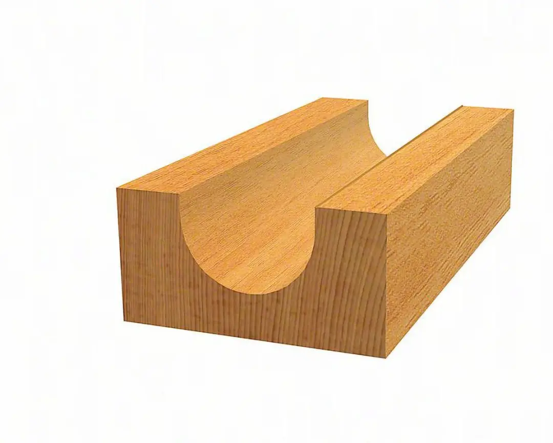Bosch Holle Frese 1/4" R1 3,2mm - Hout
