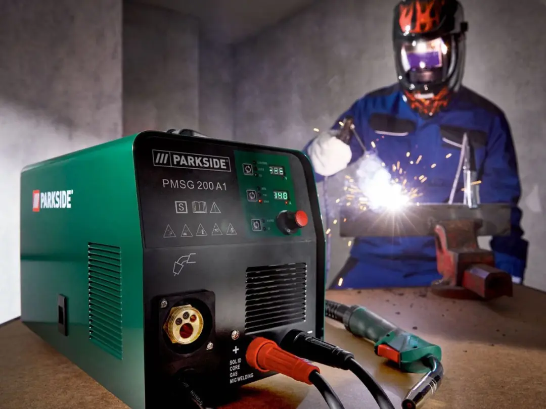 PARKSIDE PMSG 200 A2 Multifunctioneel Lasapparaat - 200A - MMA/MIG/WIG