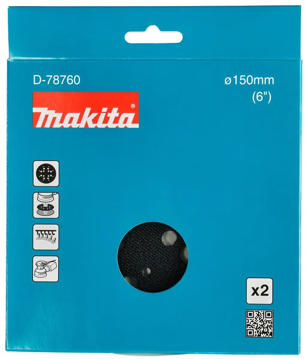Makita D-78760 Schijfbescherming 150mm - 2 Stuks