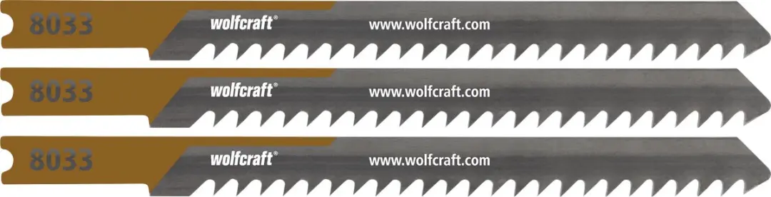 Wolfcraft Decoupeerzaagbladen HCS U-schacht 8033000