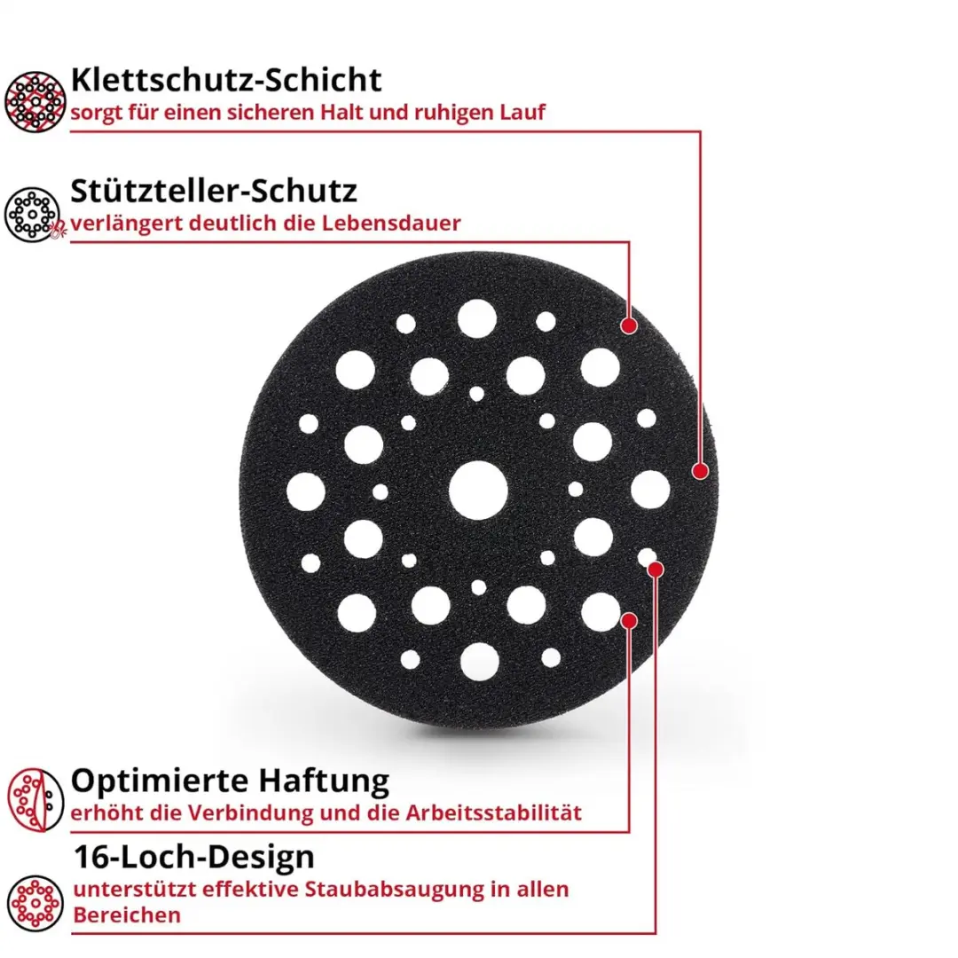 Einhell Schuurschijfbeschermer Ø123mm