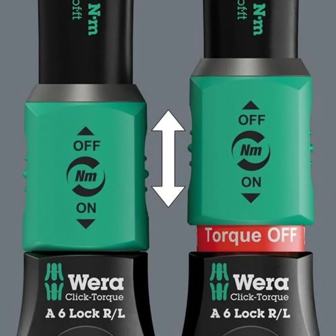 Wera Click-Torque Lock A 6 R/L 05075694001 Momentsleutel 2.5-25 Nm - afbeelding 6 van 6