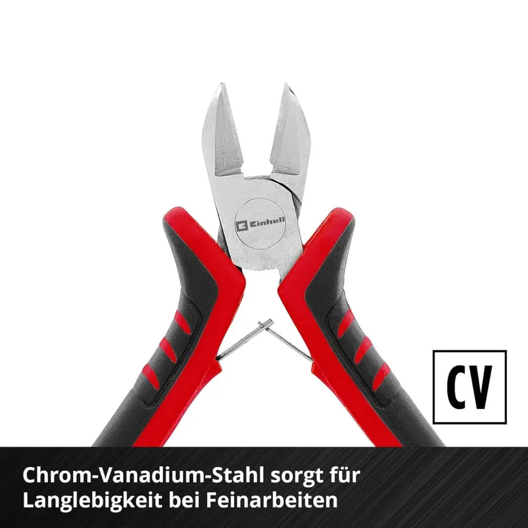 Einhell Precisietangenset 4-delig - Chroom-vanadiumstaal
