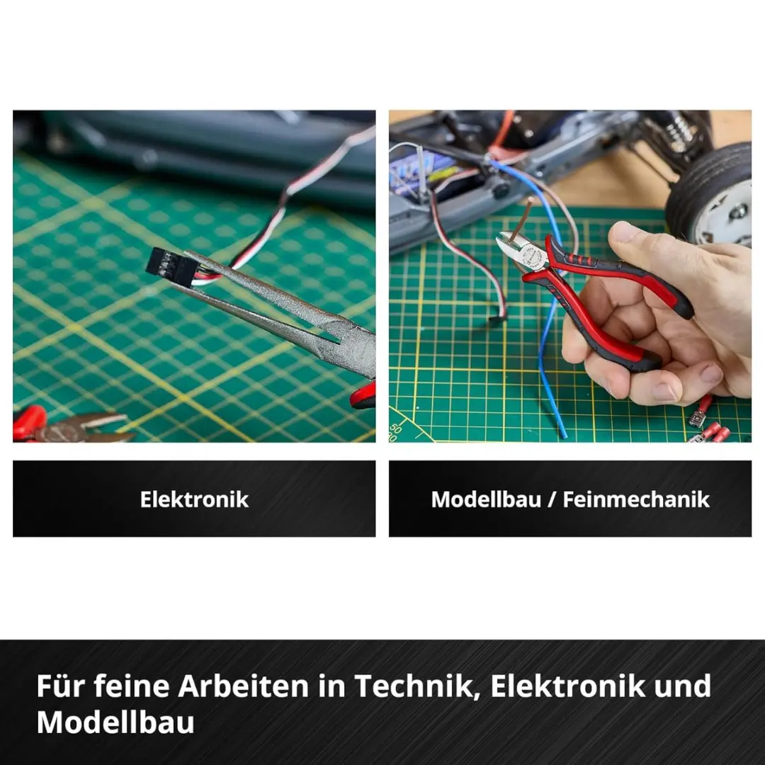 Einhell Precisietangenset 4-delig - Chroom-vanadiumstaal